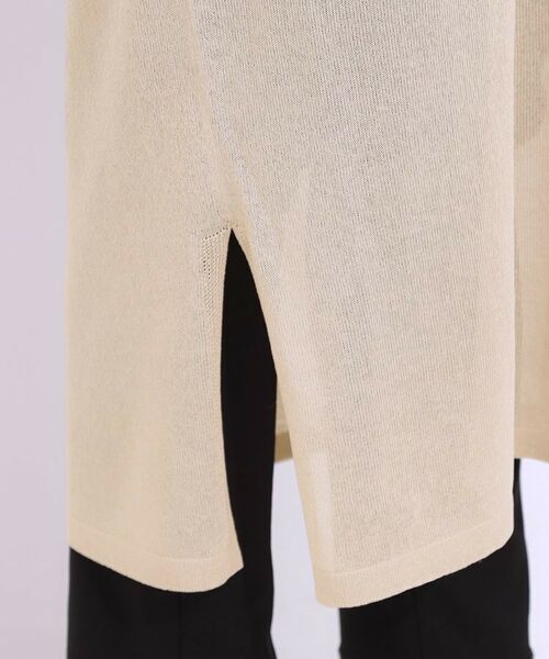 SHOO・LA・RUE / シューラルー ロング・マキシ丈ワンピース | 【洗える/S-LL】大人のシアーニットワンピース | 詳細18