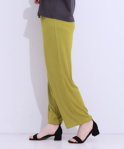 SHOO・LA・RUE / シューラルー パンツ | 【S-LL】さらっと穿けて動きやすい リブイージーパンツ | 詳細6