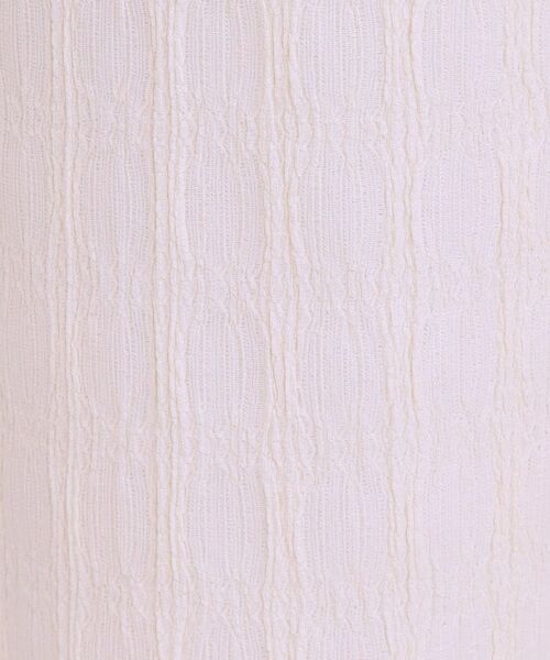 SHOO・LA・RUE / シューラルー パンツ | 【洗える/S-LL】ウエストゴムで楽ちん ジャカード柄イージーパンツ | 詳細4