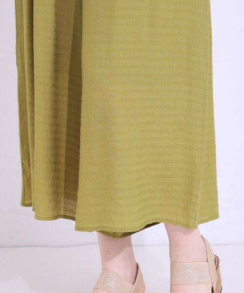 SHOO・LA・RUE / シューラルー ショート・ハーフ・半端丈パンツ | さらさらドビーイージーガウチョパンツ | 詳細17