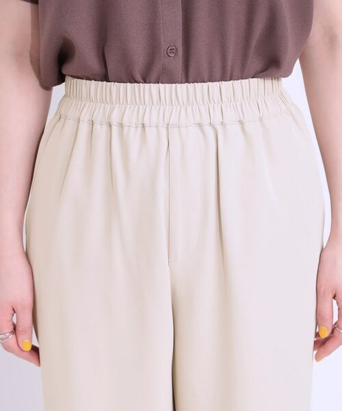SHOO・LA・RUE / シューラルー パンツ | 【洗える/ひんやり/UV/SS-3L】さらさらぷるんワイドパンツ | 詳細16