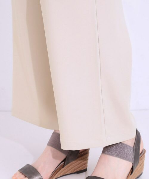 SHOO・LA・RUE / シューラルー パンツ | 【洗える/ひんやり/UV/SS-3L】さらさらぷるんワイドパンツ | 詳細18