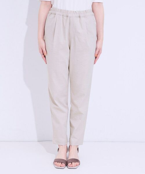 SHOO・LA・RUE / シューラルー パンツ | 【洗える/UV/吸水速乾/S-LL】ひんやりさらさら チノテーパードパンツ | 詳細13