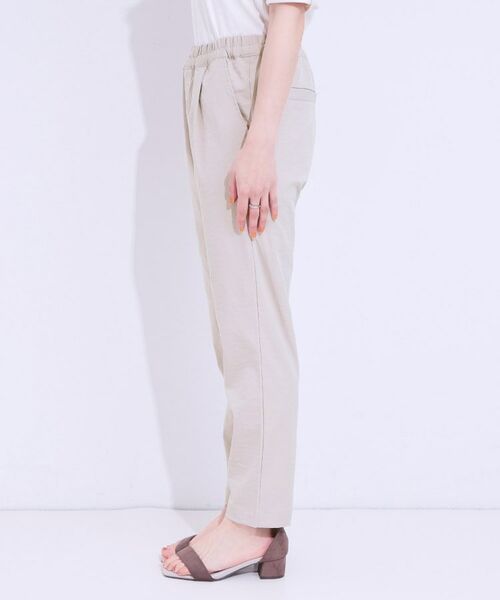 SHOO・LA・RUE / シューラルー パンツ | 【洗える/UV/吸水速乾/S-LL】ひんやりさらさら チノテーパードパンツ | 詳細14