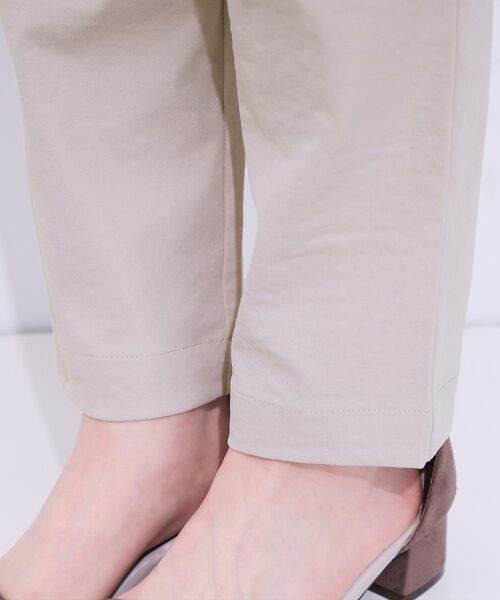 SHOO・LA・RUE / シューラルー パンツ | 【洗える/UV/吸水速乾/S-LL】ひんやりさらさら チノテーパードパンツ | 詳細20