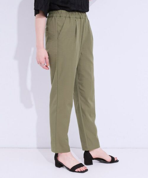 SHOO・LA・RUE / シューラルー パンツ | 【洗える/UV/吸水速乾/S-LL】ひんやりさらさら チノテーパードパンツ | 詳細6
