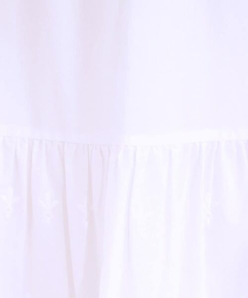 SHOO・LA・RUE / シューラルー ロング・マキシ丈スカート | スカラップレースが華やか コットンティアードスカート | 詳細4