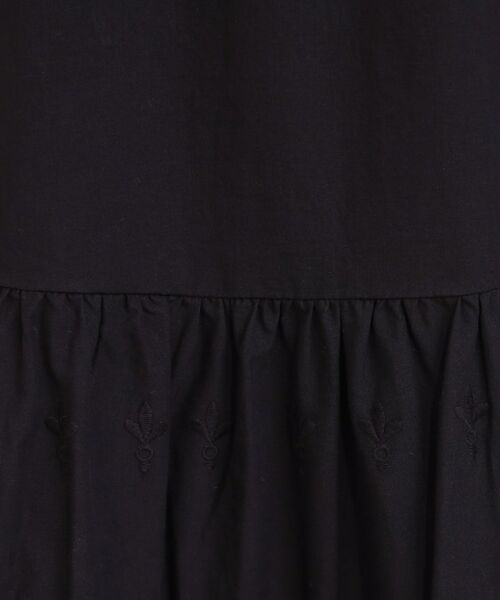 SHOO・LA・RUE / シューラルー ロング・マキシ丈スカート | スカラップレースが華やか コットンティアードスカート | 詳細8