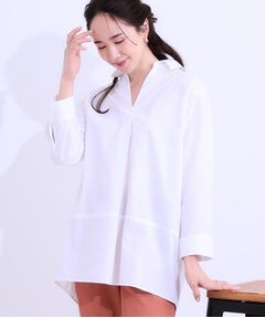 SHOO・LA・RUE / シューラルー チュニック | 【洗える/S-LL】きれいに体型カバーが叶うチュニックシャツ