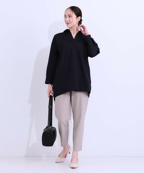 SHOO・LA・RUE / シューラルー チュニック | 【洗える/S-LL】きれいに体型カバーが叶うチュニックシャツ | 詳細11