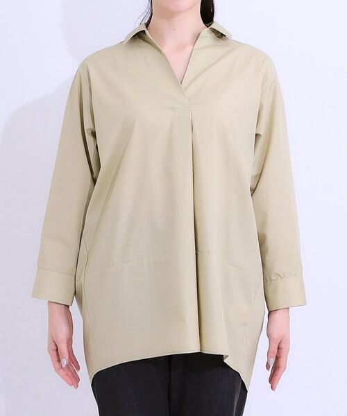 SHOO・LA・RUE / シューラルー チュニック | 【洗える/S-LL】きれいに体型カバーが叶うチュニックシャツ | 詳細13