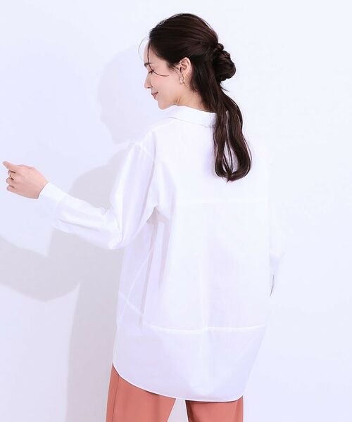 SHOO・LA・RUE / シューラルー チュニック | 【洗える/S-LL】きれいに体型カバーが叶うチュニックシャツ | 詳細2