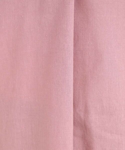 SHOO・LA・RUE / シューラルー シャツ・ブラウス | 【S-LL/UV/ひんやり/抗菌防臭】体型を自然にカバー フレンチリネンブレンド襟付ドルマンシャツ | 詳細12