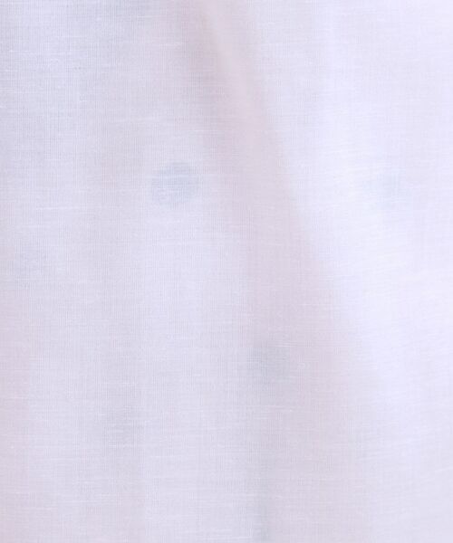 SHOO・LA・RUE / シューラルー シャツ・ブラウス | 【洗える/S-LL/UV/吸水速乾】洗濯後しわになりにくいリネンブレンド前あきシャツ | 詳細12