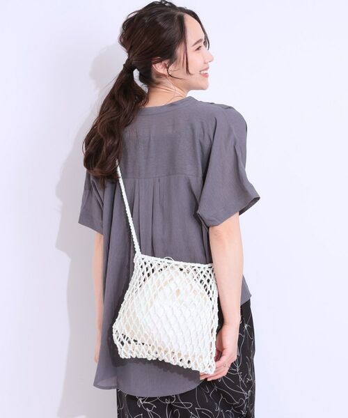 SHOO・LA・RUE / シューラルー ショルダーバッグ | マクラメショルダーバッグ | 詳細1