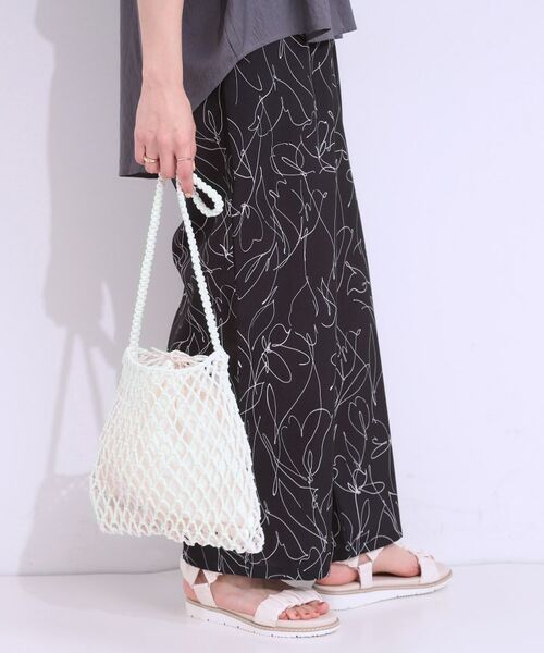 SHOO・LA・RUE / シューラルー ショルダーバッグ | マクラメショルダーバッグ(アイボリー(004))