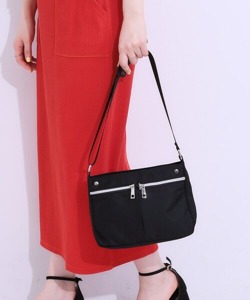 SHOO・LA・RUE / シューラルー ショルダーバッグ | 【撥水】フロント2ポケットショルダーバッグ | 詳細3