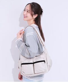 SHOO・LA・RUE / シューラルー ショルダーバッグ | 【撥水】立体2ポケショルダーバッグ