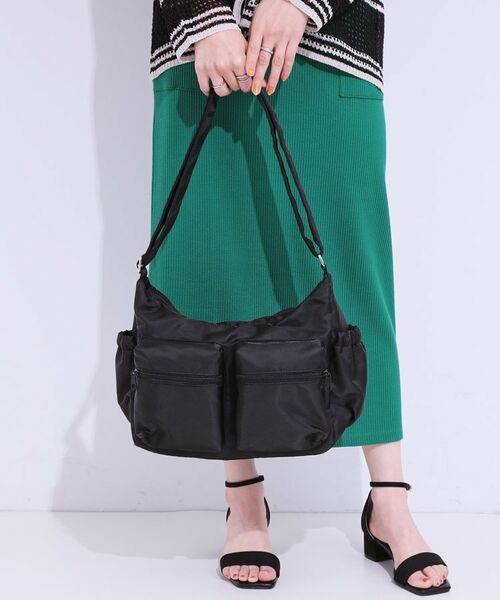 SHOO・LA・RUE / シューラルー ショルダーバッグ | 【撥水】立体2ポケショルダーバッグ | 詳細5