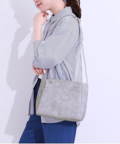 SHOO・LA・RUE / シューラルー ショルダーバッグ | あおりポケットショルダーバッグ