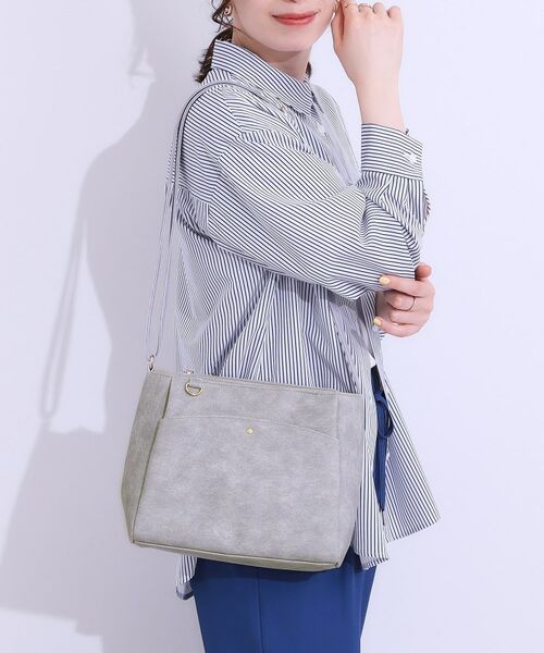 SHOO・LA・RUE / シューラルー ショルダーバッグ | あおりポケットショルダーバッグ | 詳細9