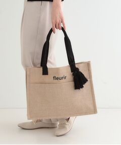 SHOO・LA・RUE / シューラルー トートバッグ | 夏を彩る スクエアジュートトートバッグ