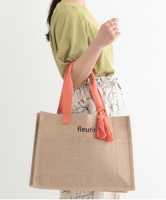 SHOO・LA・RUE / シューラルー トートバッグ | 夏を彩る スクエアジュートトートバッグ