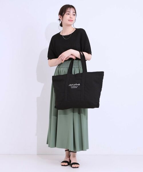 SHOO・LA・RUE / シューラルー トートバッグ | ビッグハンププリントトートバッグ | 詳細4