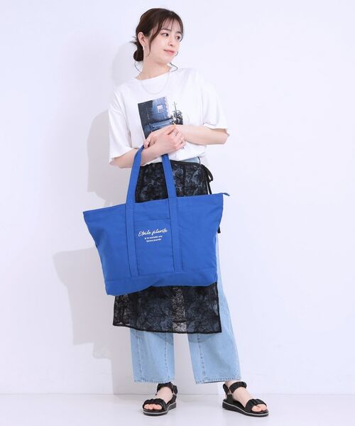 SHOO・LA・RUE / シューラルー トートバッグ | ビッグハンププリントトートバッグ | 詳細6