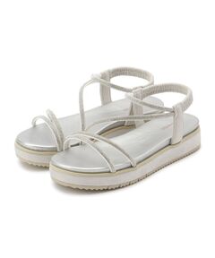 SHOO・LA・RUE / シューラルー サンダル | キラキラループサンダル