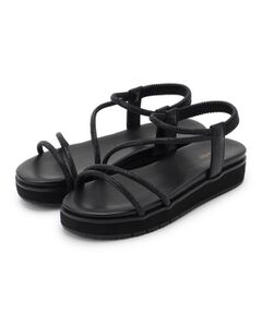 SHOO・LA・RUE / シューラルー サンダル | キラキラループサンダル