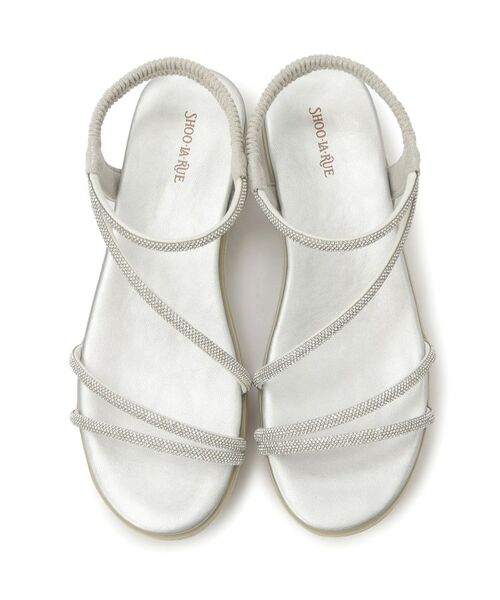 SHOO・LA・RUE / シューラルー サンダル | キラキラループサンダル | 詳細4
