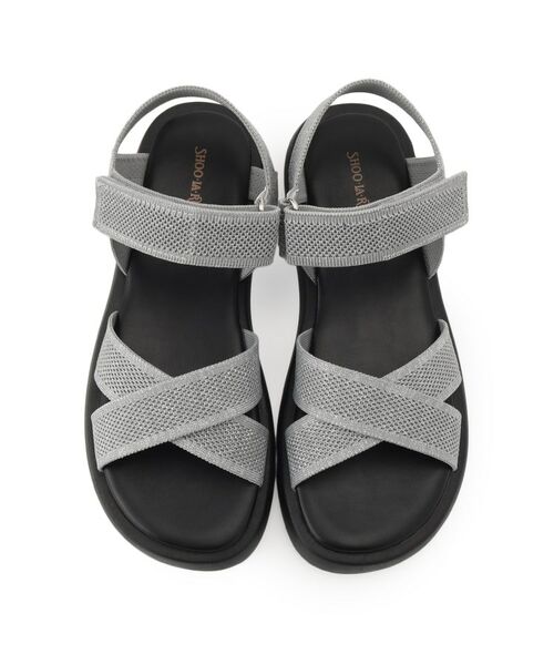 SHOO・LA・RUE / シューラルー サンダル | 大人のカジュアルコーデに 私にフィットする ニットサンダル | 詳細4