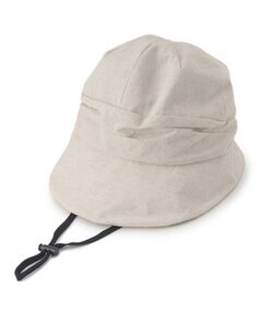 SHOO・LA・RUE / シューラルー ハンチング・キャスケット・ベレー帽 | 【UVカット】顔周りすっぽりキャスケット【サイズ調整／あご紐付き】