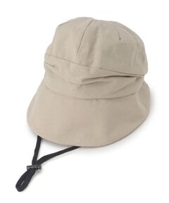 SHOO・LA・RUE / シューラルー ハンチング・キャスケット・ベレー帽 | 【UVカット】顔周りすっぽりキャスケット【サイズ調整／あご紐付き】