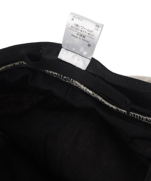 SHOO・LA・RUE / シューラルー ハンチング・キャスケット・ベレー帽 | 【UVカット】顔周りすっぽりキャスケット【サイズ調整/あご紐付き】 | 詳細5