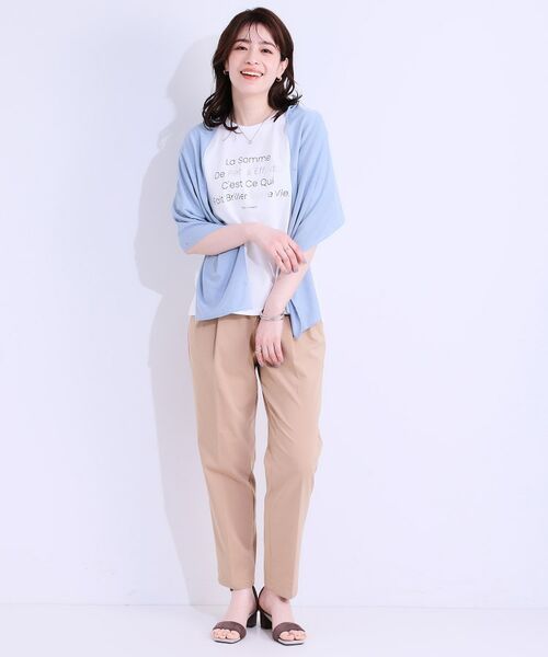 SHOO・LA・RUE / シューラルー カーディガン・ボレロ | 【洗える/UV／接触冷感】ひんやり2WAYボレロ | 詳細19