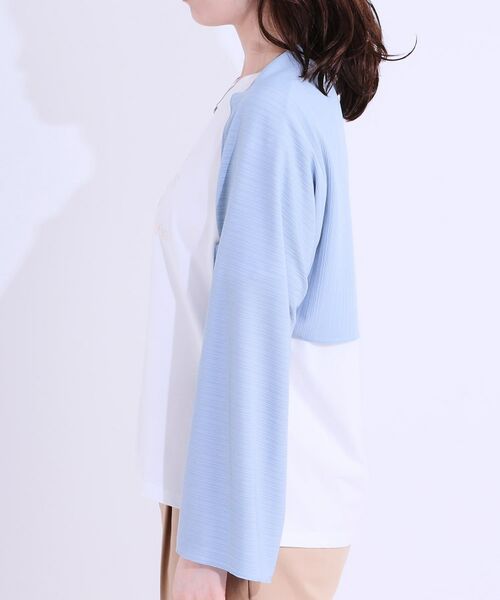 SHOO・LA・RUE / シューラルー カーディガン・ボレロ | 【洗える/UV／接触冷感】ひんやり2WAYボレロ | 詳細22