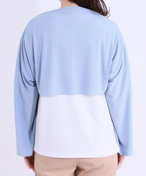 SHOO・LA・RUE / シューラルー カーディガン・ボレロ | 【洗える/UV／接触冷感】ひんやり2WAYボレロ | 詳細23