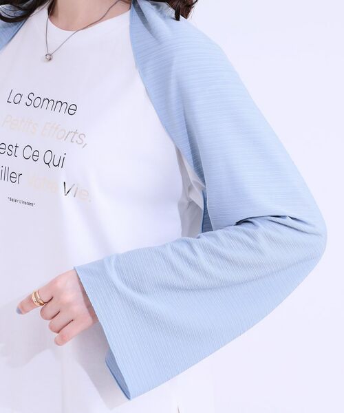 SHOO・LA・RUE / シューラルー カーディガン・ボレロ | 【洗える/UV／接触冷感】ひんやり2WAYボレロ | 詳細26