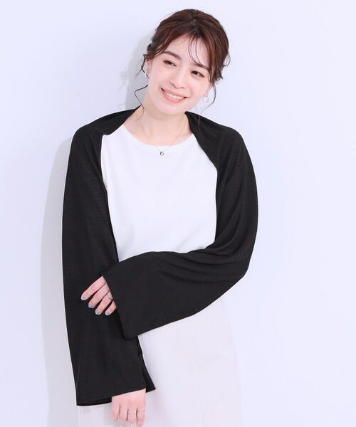 SHOO・LA・RUE / シューラルー カーディガン・ボレロ | 【洗える/UV／接触冷感】ひんやり2WAYボレロ | 詳細7