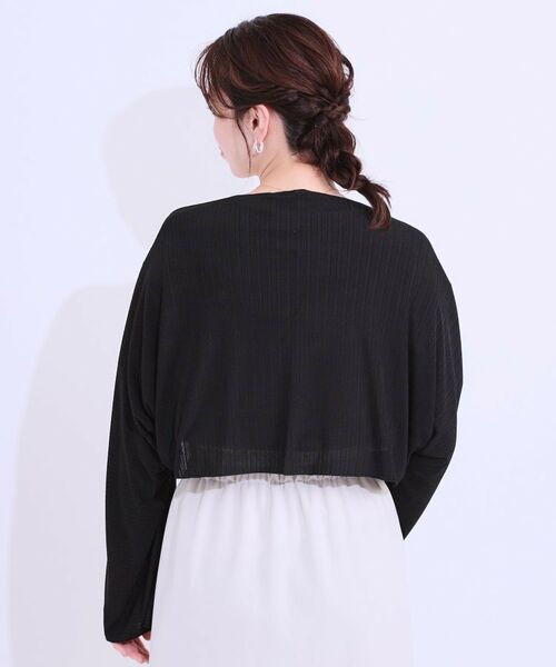 SHOO・LA・RUE / シューラルー カーディガン・ボレロ | 【洗える/UV／接触冷感】ひんやり2WAYボレロ | 詳細9