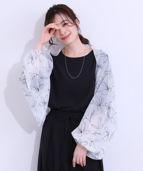 SHOO・LA・RUE / シューラルー カーディガン・ボレロ | 【接触冷感/ギフトにも】コンパクトボレロ | 詳細1