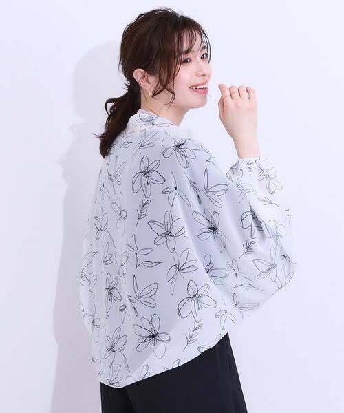 SHOO・LA・RUE/シューラルー 【接触冷感】コンパクトボレロ オフホワイト(003) 00 SHOO・LA・RUE/シューラルー 【接触冷感】コンパクトボレロ オフホワイト(003) 00
