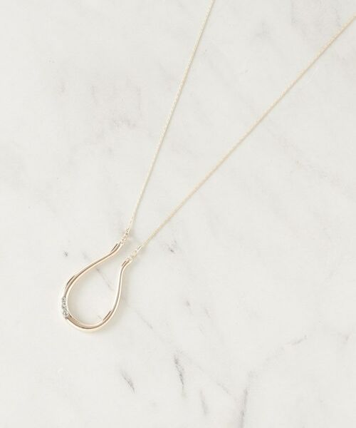 SHOO・LA・RUE / シューラルー ネックレス・ペンダント・チョーカー | ニュアンスUモチーフネックレス | 詳細1