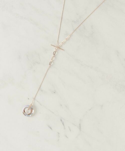 SHOO・LA・RUE / シューラルー ネックレス・ペンダント・チョーカー | オーロラモチーフY字ネックレス | 詳細1