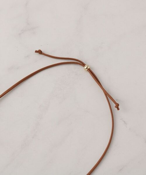 SHOO・LA・RUE / シューラルー ネックレス・ペンダント・チョーカー | オーバルワントップコードネックレス | 詳細3