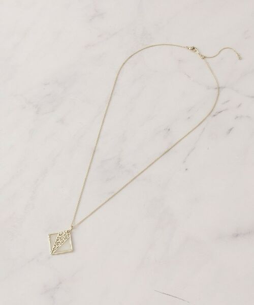 SHOO・LA・RUE / シューラルー ネックレス・ペンダント・チョーカー | スクエアエポカラーモチーフネックレス | 詳細2