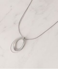 SHOO・LA・RUE / シューラルー ネックレス・ペンダント・チョーカー | オーバル2連コードネックレス