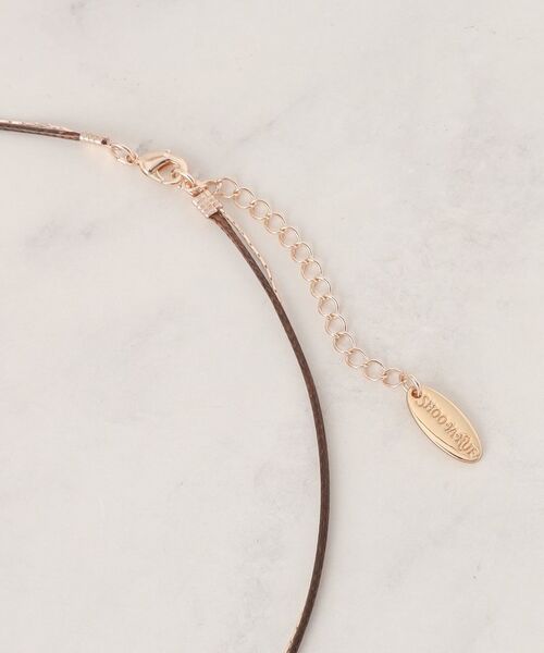 SHOO・LA・RUE / シューラルー ネックレス・ペンダント・チョーカー | オーバル2連コードネックレス | 詳細3